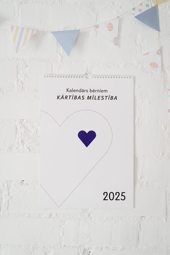 Kalendārs 'KĀRTĪBAS MĪLESTĪBA' IX-XII'2025 skolēniem DIGITĀLĀ FORMĀTĀ